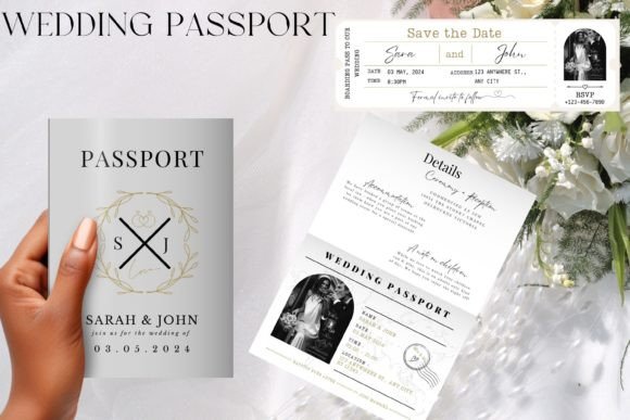 Download Wedding Passport Invitation Template - Invitation template Collection